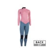 COMBINAISON ION AMAZE CORE SEMIDRY 4/3 BACKZIP FEMME 2021 ROSE -JOBE Soldes combinaison ion amaze core semidry 4 3 backzip femme 2021 rose