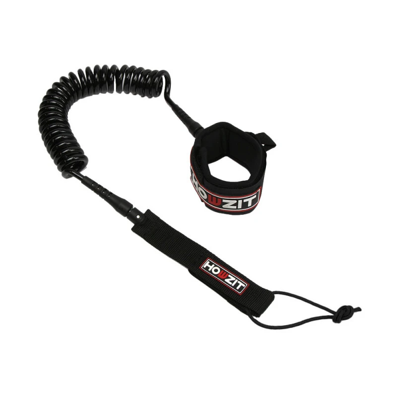 LEASH DE SUP HOWZIT COIL NOIR 9' 4 LEASH DE SUP HOWZIT COIL NOIR 9' – Image 2