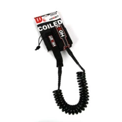 LEASH DE SUP HOWZIT COIL NOIR 9' 11 LEASH DE SUP HOWZIT COIL NOIR 9' -JOBE Soldes leash de sup howzit coil noir 9 1 2