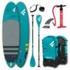 PADDLE FANATIC FLY AIR 10.4 PREMIUM 2022 GONFLABLE + PAGAIE CARBONE C35 COMPLET -JOBE Soldes paddle fanatic fly air 104 premium 2022 gonflable pagaie carbone c35 complet