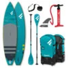 PADDLE FANATIC RAY AIR 11.6x31 PREMIUM 2022 GONFLABLE + PAGAIE CARBONE C35 COMPLET -JOBE Soldes paddle fanatic ray air 116x31 premium 2022 gonflable pagaie carbone c35 complet