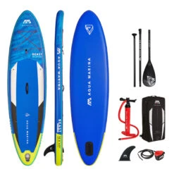 PADDLE GONFLABLE AQUA MARINA BEAST 10.6 2022 -JOBE Soldes paddle gonflable aqua marina beast 106 2022 7