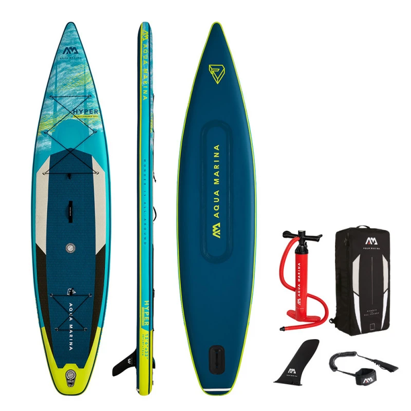 PADDLE GONFLABLE AQUA MARINA HYPER 12.6 2022 3 PADDLE GONFLABLE AQUA MARINA HYPER 12.6 2022