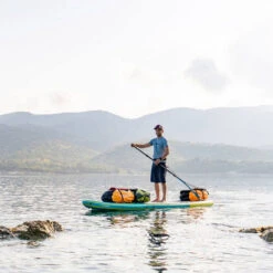 PADDLE GONFLABLE FANATIC RAY AIR 12.6PREMIUM SAC + POMPE -JOBE Soldes paddle gonflable fanatic ray air 126premium sac pompe 2