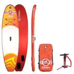 PADDLE GONFLABLE SROKA MALIBU FUSION ORANGE 10.0 -JOBE Soldes paddle gonflable sroka malibu fusion orange 100 2021 1