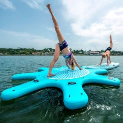 PLATEFORME YOGA GONFLABLE AQUA MARINA YOGA DOCK 2023 -JOBE Soldes plateforme yoga gonflable aqua marina yoga dock 2023 4