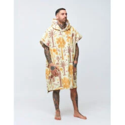 PONCHO AFTER BOTANICAL LINEN 7 PONCHO AFTER BOTANICAL LINEN -JOBE Soldes poncho after botanical linen 2