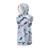 PONCHO AFTER ENFANT SKETCHBOOK BLUE -JOBE Soldes poncho after enfant sketchbook blue