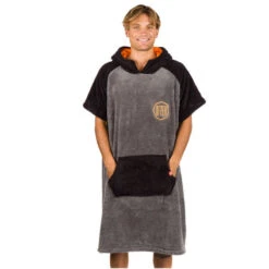 PONCHO AFTER ESSENTIAL SHERPA GRIS TU -JOBE Soldes poncho after essential sherpa gris tu 1