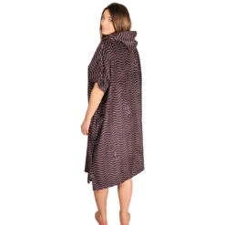 PONCHO AFTER ESSENTIAL WAVES NOIR TU -JOBE Soldes poncho after essential waves noir tu 3