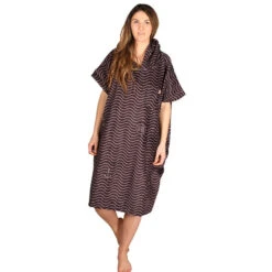 PONCHO AFTER ESSENTIAL WAVES NOIR TU -JOBE Soldes poncho after essential waves noir tu 5
