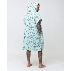 PONCHO AFTER HYPE PACIFIC WASH 9 PONCHO AFTER HYPE PACIFIC WASH -JOBE Soldes poncho after hype pacific wash 3