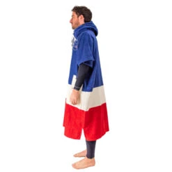 All-In PONCHO ALL IN V COUNTRIES BLEU/BLANC/ROUGE -JOBE Soldes poncho all in v countries bleu blanc rouge 2
