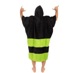 All-In PONCHO ALL IN V FLASH VERT/NOIR -JOBE Soldes poncho all in v flash vert noir 3