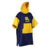 Poncho Howzit Bleu/jaune -JOBE Soldes poncho howzit bleu jaune