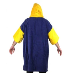 Poncho Howzit Bleu/jaune -JOBE Soldes poncho howzit bleu jaune 5