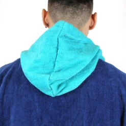 Poncho Howzit Bleu/vert TU -JOBE Soldes poncho howzit bleu vert tu 4