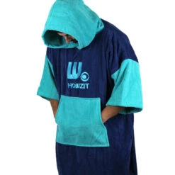 Poncho Howzit Bleu/vert TU -JOBE Soldes poncho howzit bleu vert tu 7