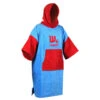 Poncho Howzit Rouge/bleu 1 Poncho Howzit Rouge/bleu -JOBE Soldes poncho howzit rouge bleu
