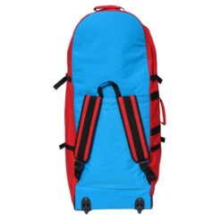 SAC A DOS A ROULETTES HOWZIT ROLLING BACKPACK BLEU/ROUGE -JOBE Soldes sac a dos a roulettes howzit rolling backpack bleu rouge 3