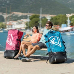 SAC A ROULLETTES AQUA MARINA RASPBERRY 2022 -JOBE Soldes sac a roullettes aqua marina raspberry 2022 6