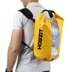SAC ETANCHE Howzit 15L JAUNE -JOBE Soldes sac etanche ryde 15l jaune 2