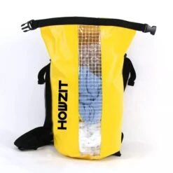 SAC ETANCHE Howzit 15L JAUNE -JOBE Soldes sac etanche ryde 15l jaune 3