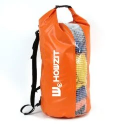SAC ETANCHE HOWZIT 30L ORANGE -JOBE Soldes sac etanche ryde 30l orange 1