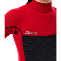 SHORTY JOBE BOSTON 2MM ENFANT BACKZIP ROUGE M -JOBE Soldes shorty jobe boston 2mm enfant backzip rouge m 2