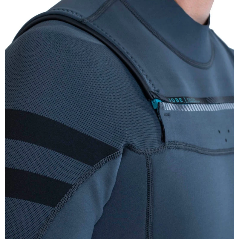 SHORTY JOBE PERTH 3/2MM BLEU FRONTZIP L 6 SHORTY JOBE PERTH 3/2MM BLEU FRONTZIP L – Image 4