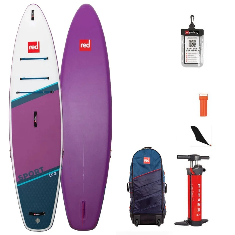 Red Paddle Co. SUP GONFLABLE RED PADDLE SPORT 11.3 PURPLE 4 Red Paddle Co. SUP GONFLABLE RED PADDLE SPORT 11.3 PURPLE – Image 2