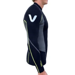 Top Néoprène Manches Longues 1.5mm FLEXFORCE Noir Gris VAIKOBI -JOBE Soldes top neoprene manches longues 15mm flexforce noir gris vaikobi 2